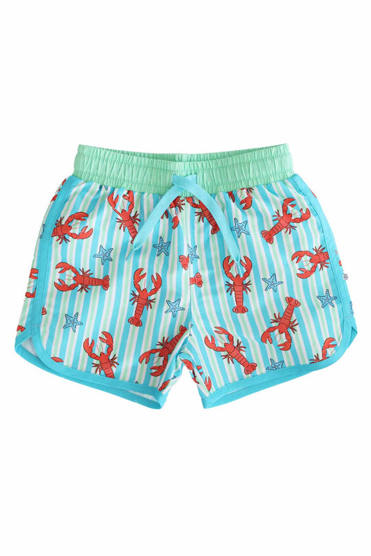 Boy's Swim Trunks | Pinch Me Blue